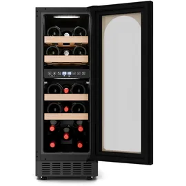 Klarstein Vinovilla Victoria 17 Weinkühlschrank - 17 Flaschen, 4 Regale