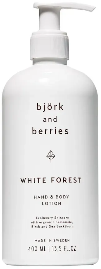 Björk & Berries White Forest White Forest Hand & Body Lotion Bodylotion 400 ml 