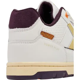 hummel Power Play LX-E AP2 Sneaker Schuhe beige/gelb/lila 226278-9325, Schuhgröße:42 EU - Weiß - 42