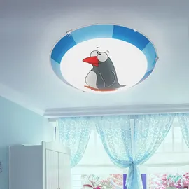 EGLO Decken Wand Lampe Baby Spiel Zimmer Jungen Mädchen Tier Motiv Leuchte Pinguin EGLO 78187