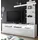furn.design Nobile Lowboard 217x163x42 cm Weiß Hochglanz/Grau Kunststoff/MDF