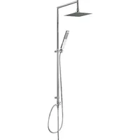 Evenes Brause-System Square Stabhandbrause + Kopfbrause 200 x 200