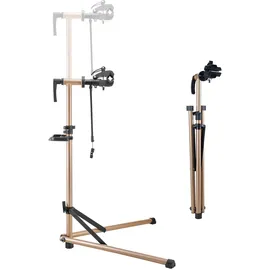 Vevor Fahrradreparaturständer Fahrradmontageständer 39,9 kg belastbar mit 105–152 cm einstellbarer Höhe & magnetischer Werkzeugablage, faltbarer Wartungsständer für Mountainbikes Road Bike