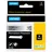 Dymo Rhino Industrie Permanente Polyesteretiketten | 12 mm x 5,5 m | Schwarz auf Metallic | selbstklebendes Schriftband | für Rhino und LabelManager Beschriftungsgerät