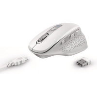 Trust Ozaa Rechargeable Wireless Mouse weiß, USB (24035)