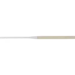 PFERD Diamant-Nadelfeile flachstumpf rd. Kante 140mm D126 (mittel) für harte Werkstoffe