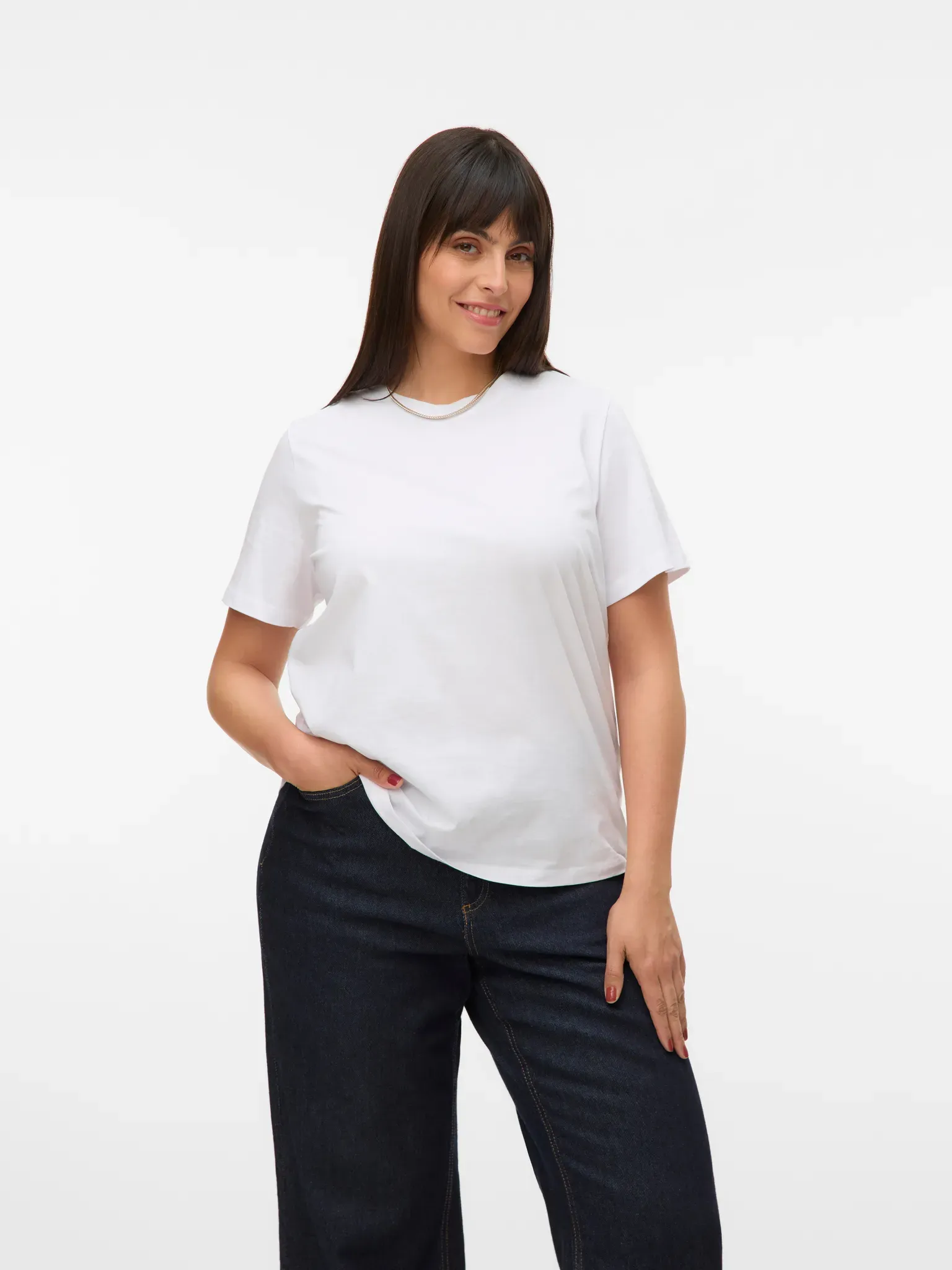 Kurzarmshirt VERO MODA CURVE 