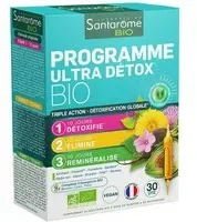 Santarome Programme Ultra Détox Bio - Triple Action Solution Orale 300 ml