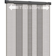 Schellenberg Insektenschutz-Teleskopvorhang, anthrazit,