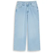 Tom Tailor DENIM Damen TTMIJA CULOTTE Jeans, blau, Uni, Gr. XL