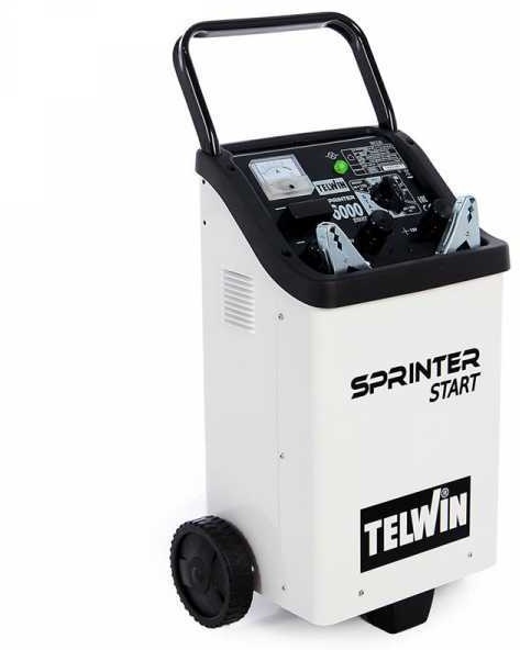 Telwin Sprinter 6000 Start - Akkuladegerät und Starter - Batterien 12/24V, 20 bis 1550 Ah