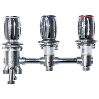 AcquaVapore Armatur 3 Regler mit 4 fach Umschalter für