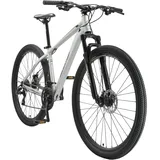 Bikestar Fahrräder Gr. 43cm, 29 Zoll (73,66cm), silberfarben für Damen und Herren, Kettenschaltung, 52184107-43