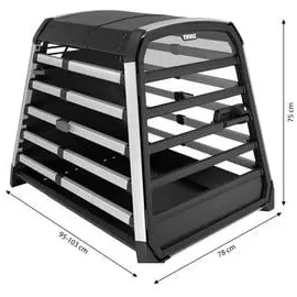 Thule Allax XXL Compact Hundebox Tierbox +Stoßstangenschutz +Schutzmatte