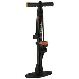 Prophete Stand-Luftpumpe mit Manometer schwarz, für alle Ventilarten, max. Pumpdruck 6 bar, Länge 56 cm