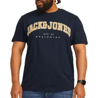 JACK & JONES PLUS JJECALEB Varsity Tee SS O-Neck