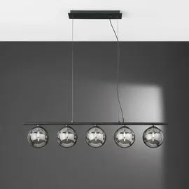 LUCE ambiente Design Honey 5-flg. 100 cm schwarz