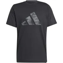 adidas Train Essentials Camo Graphic, BLACK, S