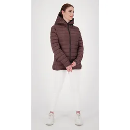 Lpo Steppjacke "GILMOUR MELVILLE VI Women", Damen, Gr. 36 (S), braun, 100% Polyester, figurbetont hüftbedeckend, mit innenliegendem Gummizug, Jacken Steppjacke, auch in Großen Größen erhältlich