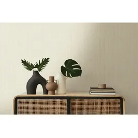 A.S. Création Vliestapete Uni Beige Creme