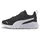 Puma AC PS Kinder Sneaker mit Klettverschluss black/white 33