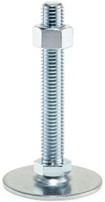Stellfüße/mit Schraube | d1=80 mm / d2=M10 / l1=60 mm / Stahl | 22593.0190