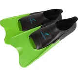 Energetics Herren Fin Basic Flosse, Greenlime/Black/Blue, 38-39