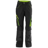 EDE FORTIS Damen Bundhose 24, Schw./limegreen, Gr. 54