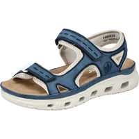 Rieker Keilsandaletten Damen Blau 42