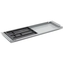 TecLines Untertisch Schublade TUS002A  L  inkl. Schloss  silber