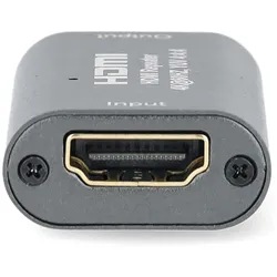 Nedis HDMI  Repeater - 40.0 m - 4K@60Hz - 18 Gbps - Metall - Anthrazit