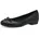 Ballerinas mit Schleife Vegan Black 41