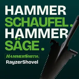 Hammersmith RayzerShovel - Spaten mit Wurzelsäge für harte, steinige Böden