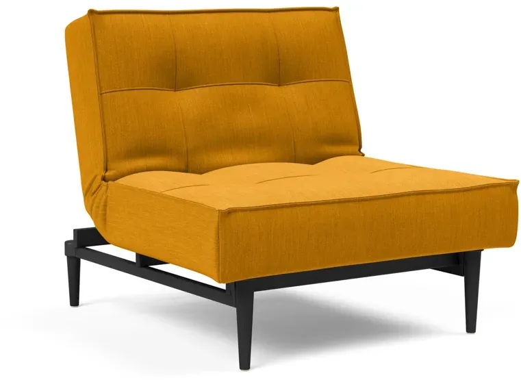 Innovation Splitback Stuhl 115x90 cm - Schwarz
