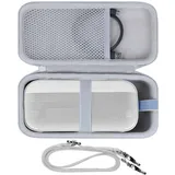 Peyyargo Hart Schutzhülle kompatibel mit Bose SoundLink Flex Tragbare Lautsprecher (2. Gen)/Bose Soundlink Flex Lautsprecher (Nebelgrau)