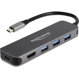 DeLock 3 Ports), Dockingstation - USB Hub und PD 85 W