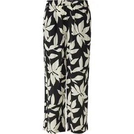 s.Oliver Strukturierte Culotte 7/8 Schwarz 44