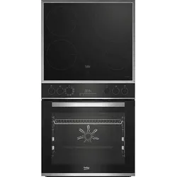 BEKO BBUM13340XMPEF Pyrolyse, Einbauherdset (Induktion, A+, 72 l)