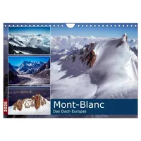 Calvendo Mont-Blanc - Das Dach Europas (Wandkalender 2026 DIN
