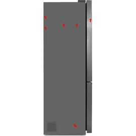Samsung RB53DG703CS9EF RB6000D Kühl-Gefrierkombination (538 l, 2030 mm hoch, Edelstahl)