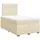 vidaXL Boxspringbett 120 x 190 cm Creme