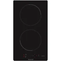 Brandt bpi6210b integriertem Induktion Schwarz Platte – Platten (integriert, Induktion, verre-céramique, schwarz, griffig, vor)