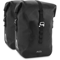Cube ACID Fahrradtasche TRAVLR PRO 20/2 - 20 Liter Gepäckträgertaschen (Paar) | black