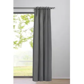 MYDECO Schlaufenschal Dim Verdunklung Grau) 135 cm, x 245 cm