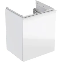 Geberit Waschtischunterschrank 1 Schublade 45 x 45 x 0 cm Weiß Hochglänzend