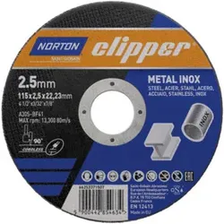 CLIPPER Trennscheibe Metall-Inox A30S-115x2.5x22.23mm