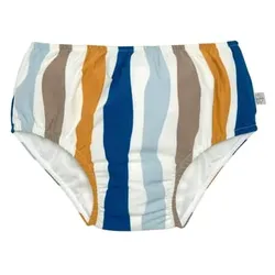 LÄSSIG Schwimmwindel Wellen blau weiß, 92
