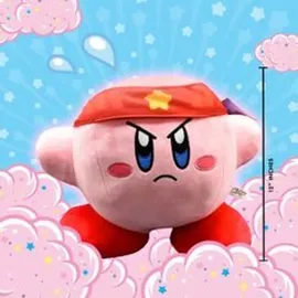 nbg edv handels und verlags gmbh Kirby Ninja Mega Plüschtier 30 cm Rosa