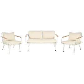 Beliani Lounge Set 4-tlg. Beige