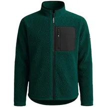 Forsberg Webpelzjacke dunkelgrün XL